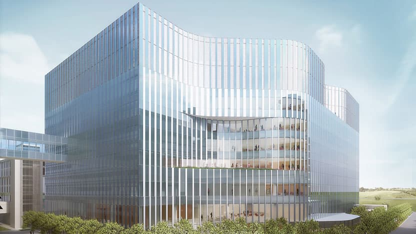 Rendering of Cancer Pavilion