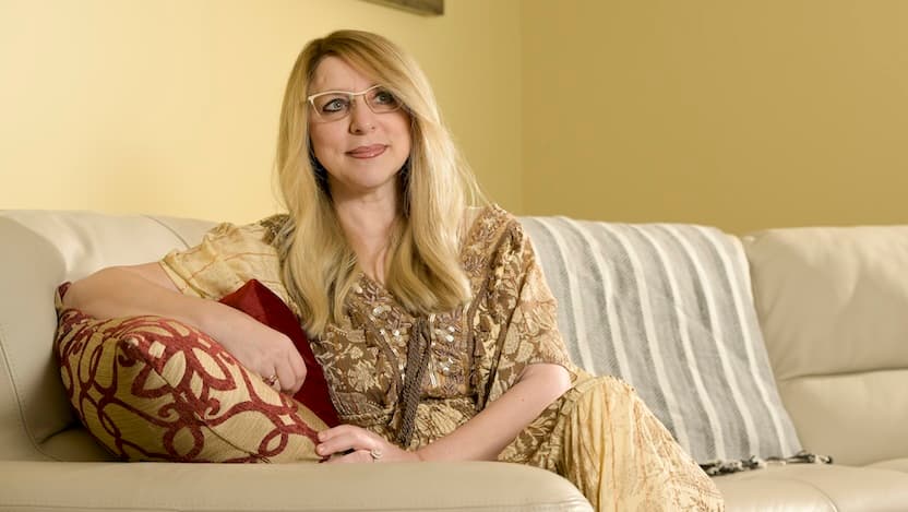 Portrait photograph of Alla Pinzour