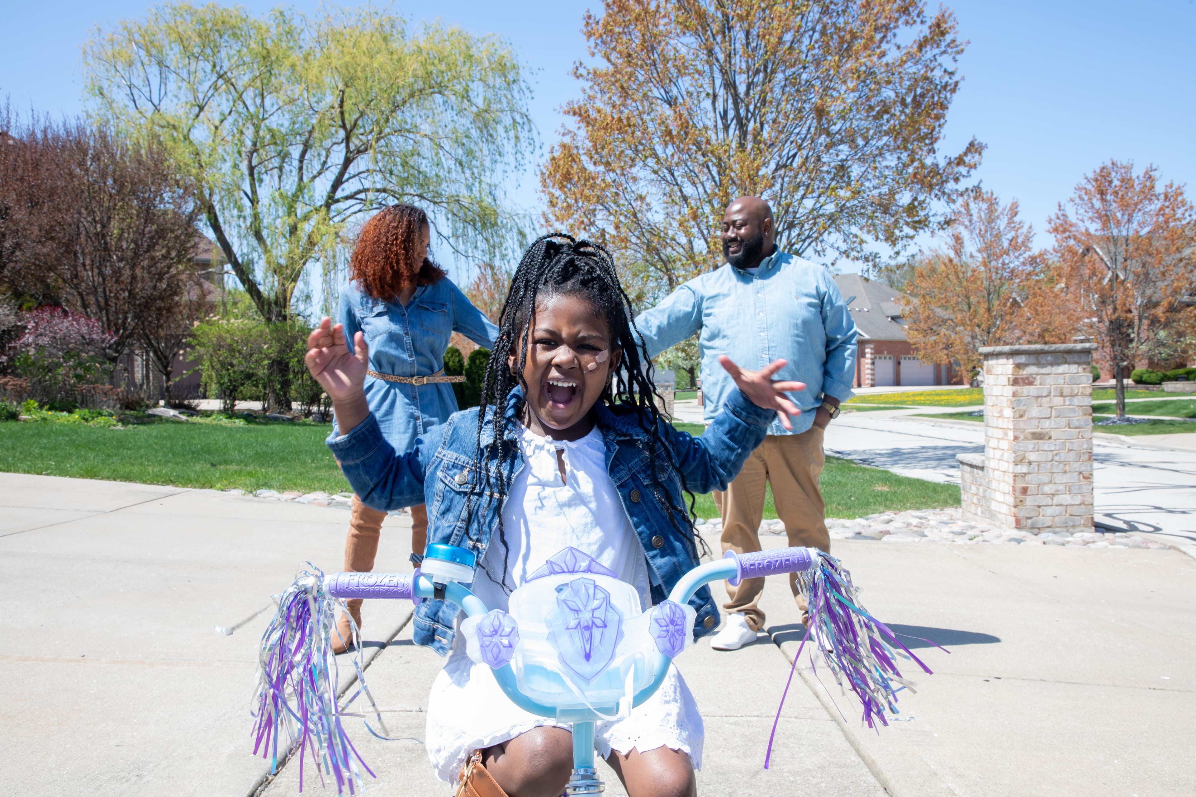 Harlow Lofton-Mosley, 5, was treated for leukemia at UChicago Medicine Comer Children's hospital. (Jordan Porter-Woodruff)