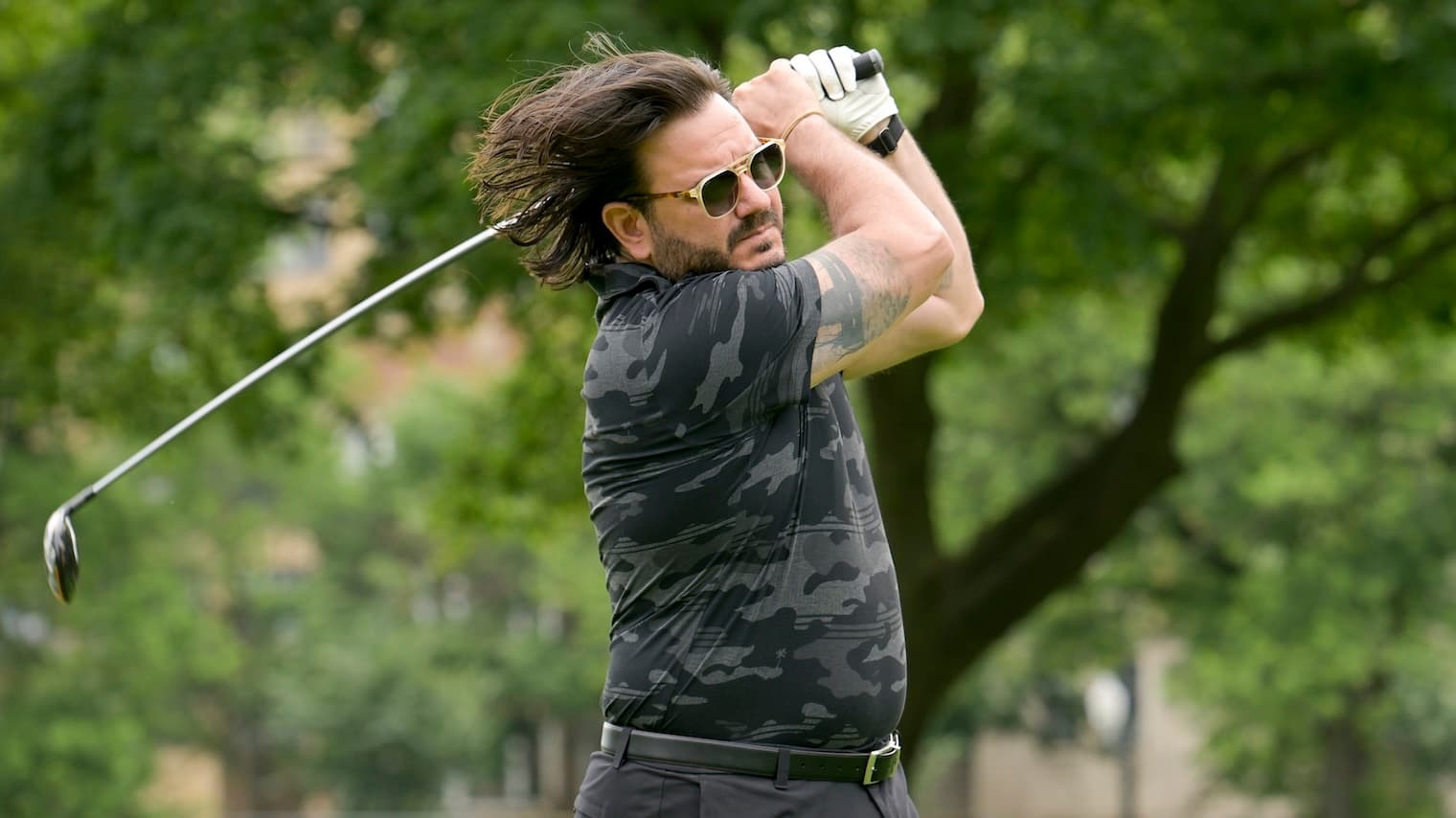 Jonathan Boulahanis is now pain-free and back on the golf course. (Mark Black)