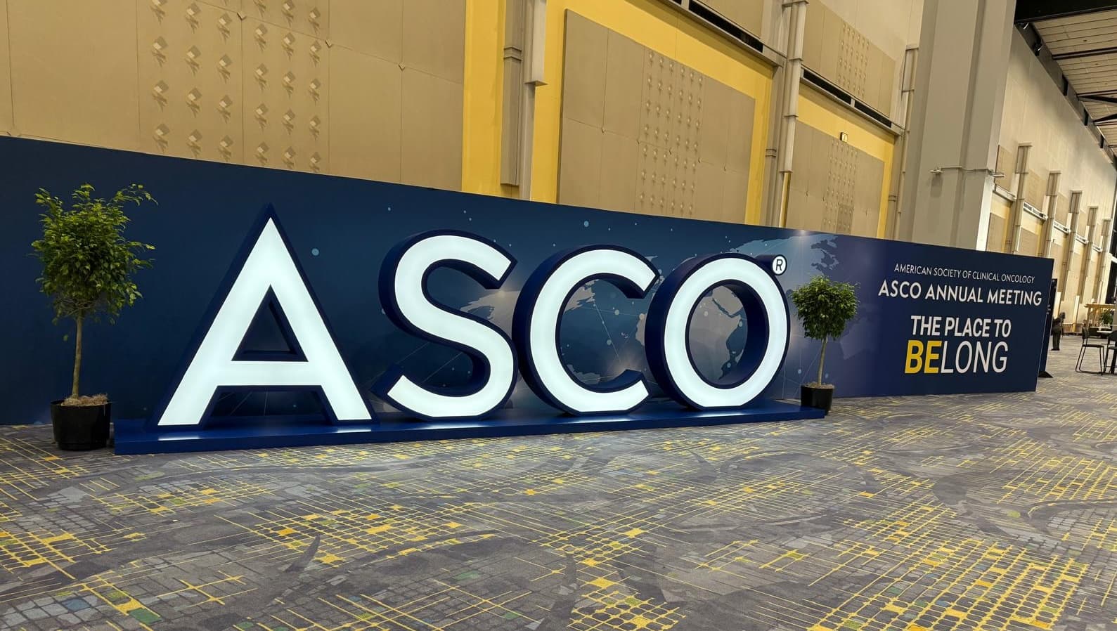 ASCO 2025 sign