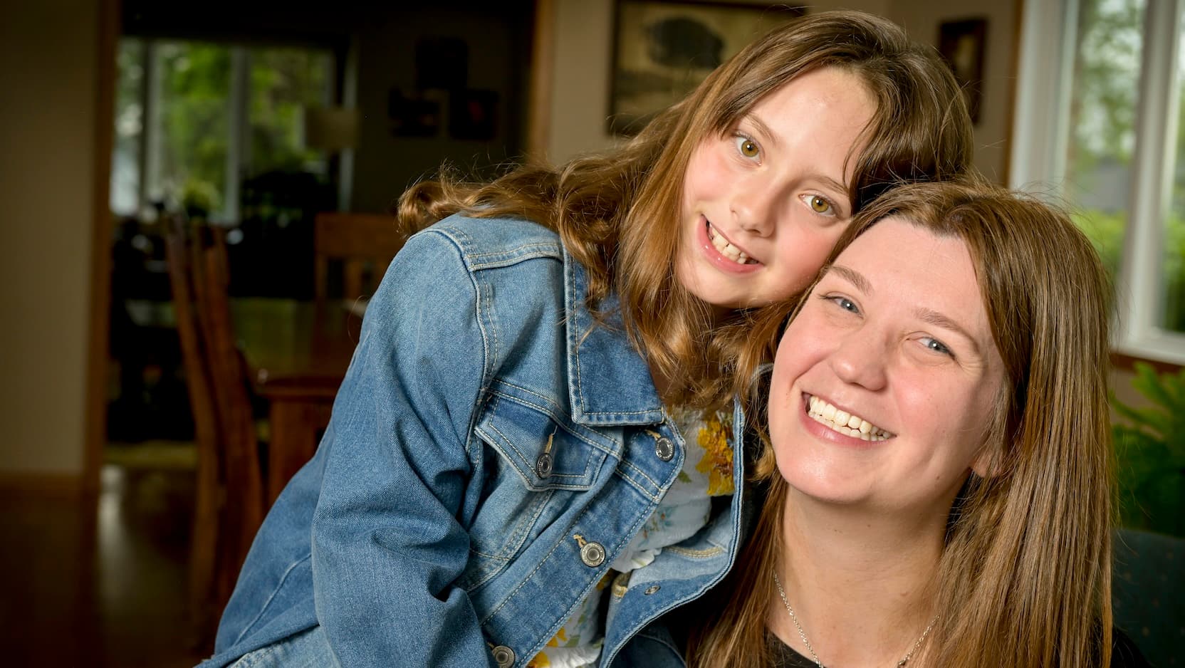Laura Valentine and daughter