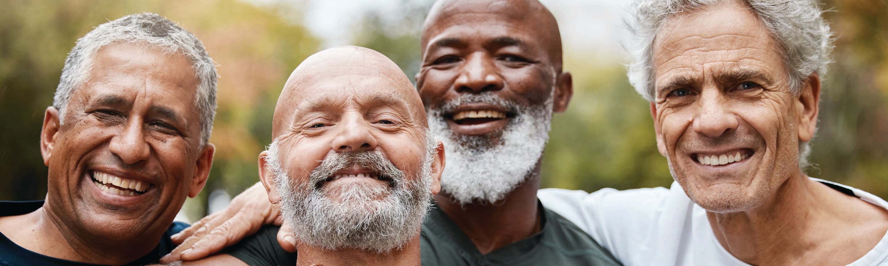 Four middle-age to older men